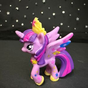 My Little Pony Rainbowfied Princess Twilight Sparkle 2 Inch PVC Figure